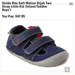 Used Stride Rite size 4XW (extra wide) boy sandals